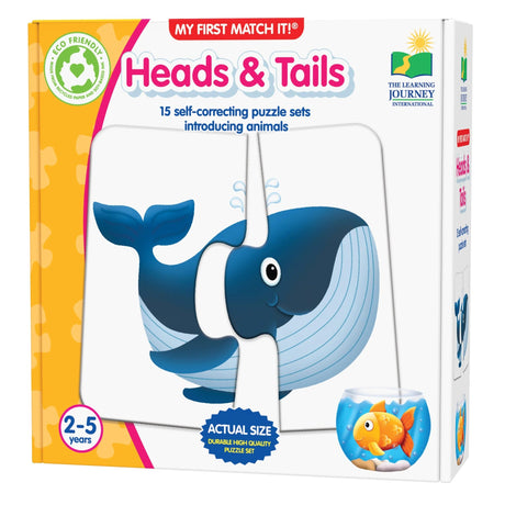 My First Match It! Heads and Tails - BOARD GAMES / DVD GAMES - Beattys of Loughrea