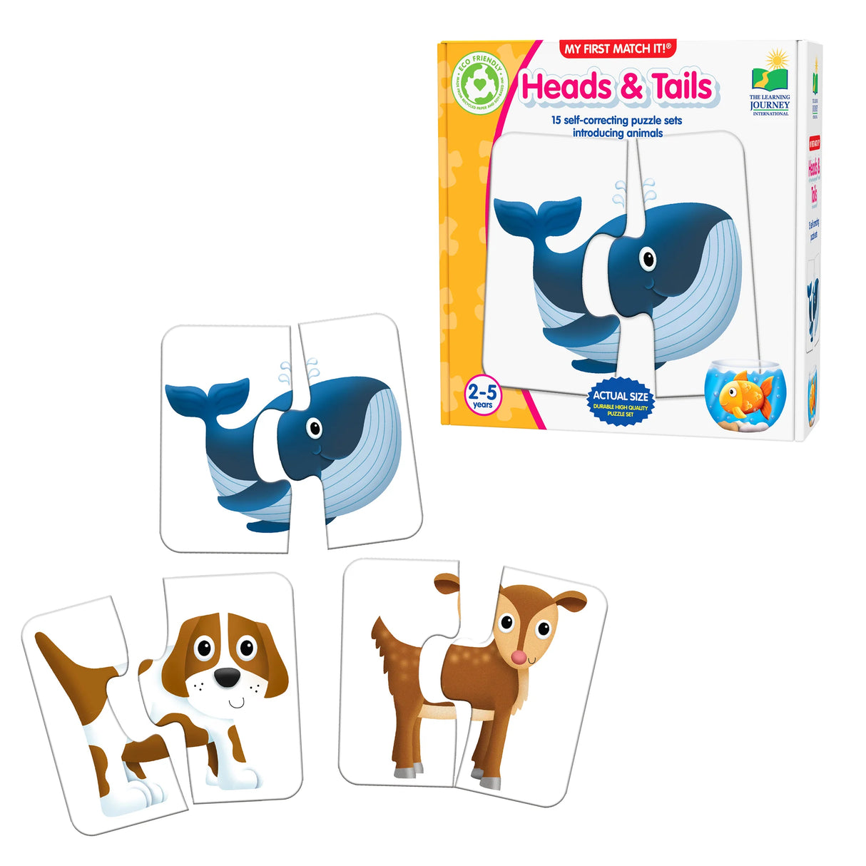 My First Match It! Heads and Tails - BOARD GAMES / DVD GAMES - Beattys of Loughrea