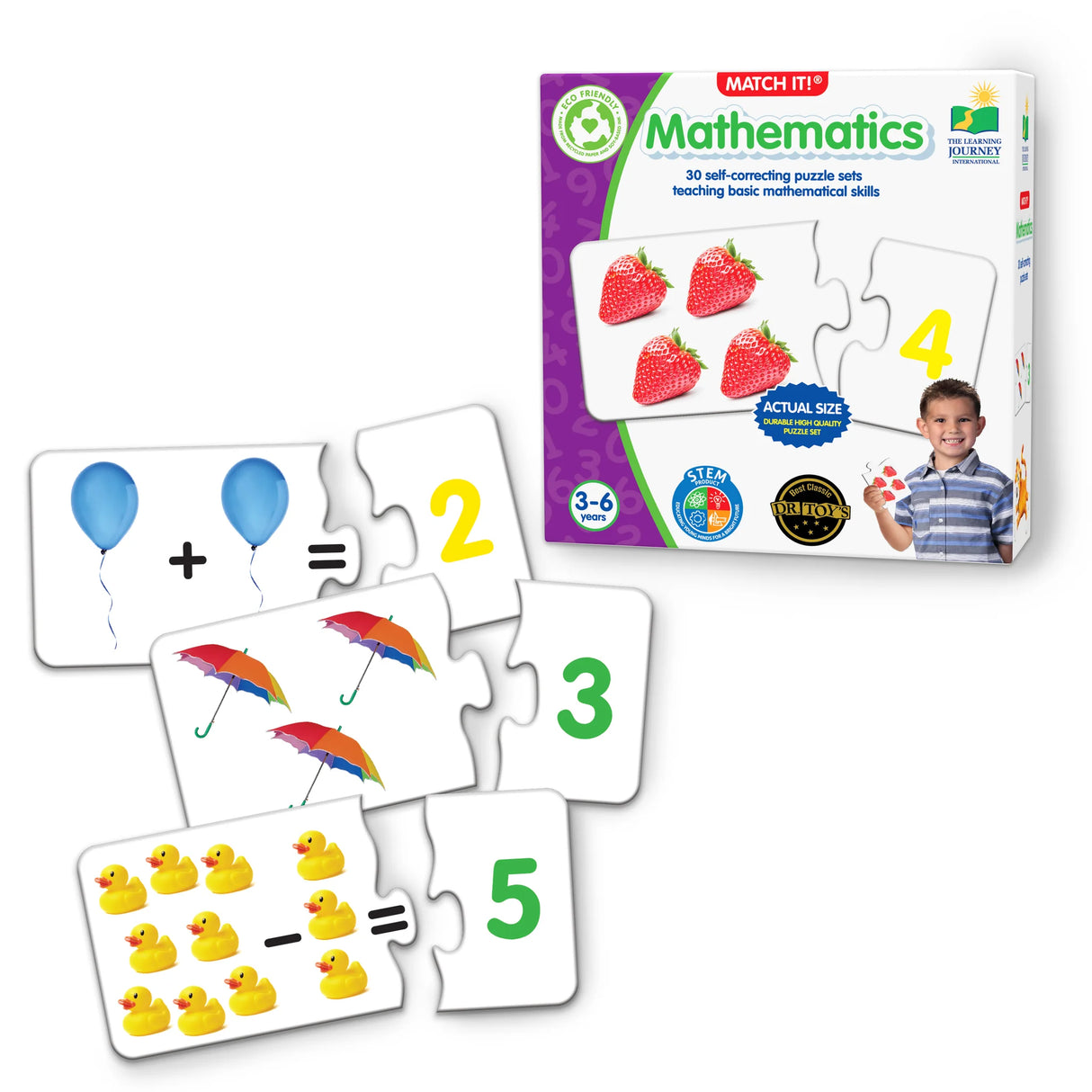 Match It! Mathematics - BOARD GAMES / DVD GAMES - Beattys of Loughrea