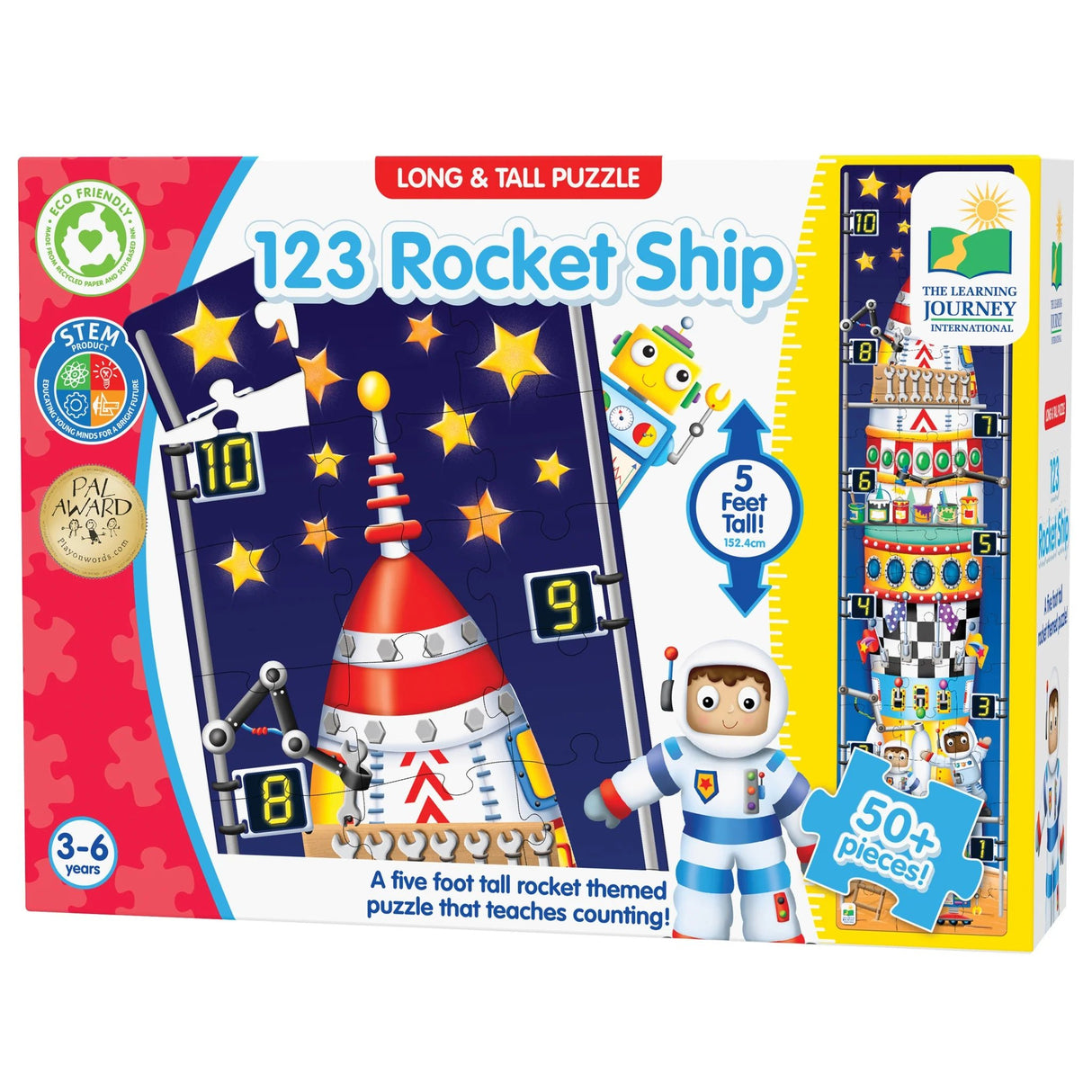 Long & Tall Puzzles - Rocket Numbers - JIGSAWS - Beattys of Loughrea