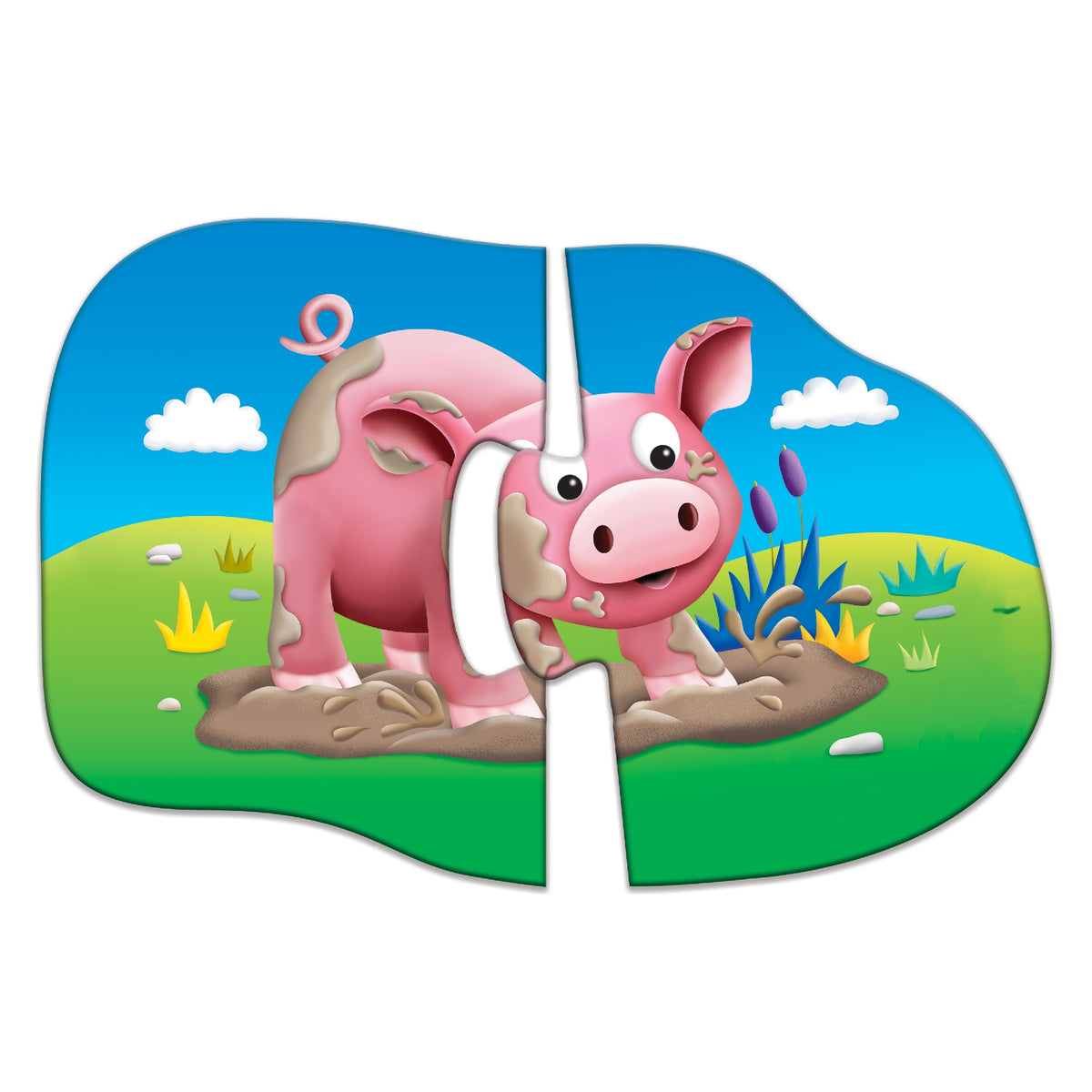 The Learning Journey My First Puzzle Set 4-in-a-Box, Farm