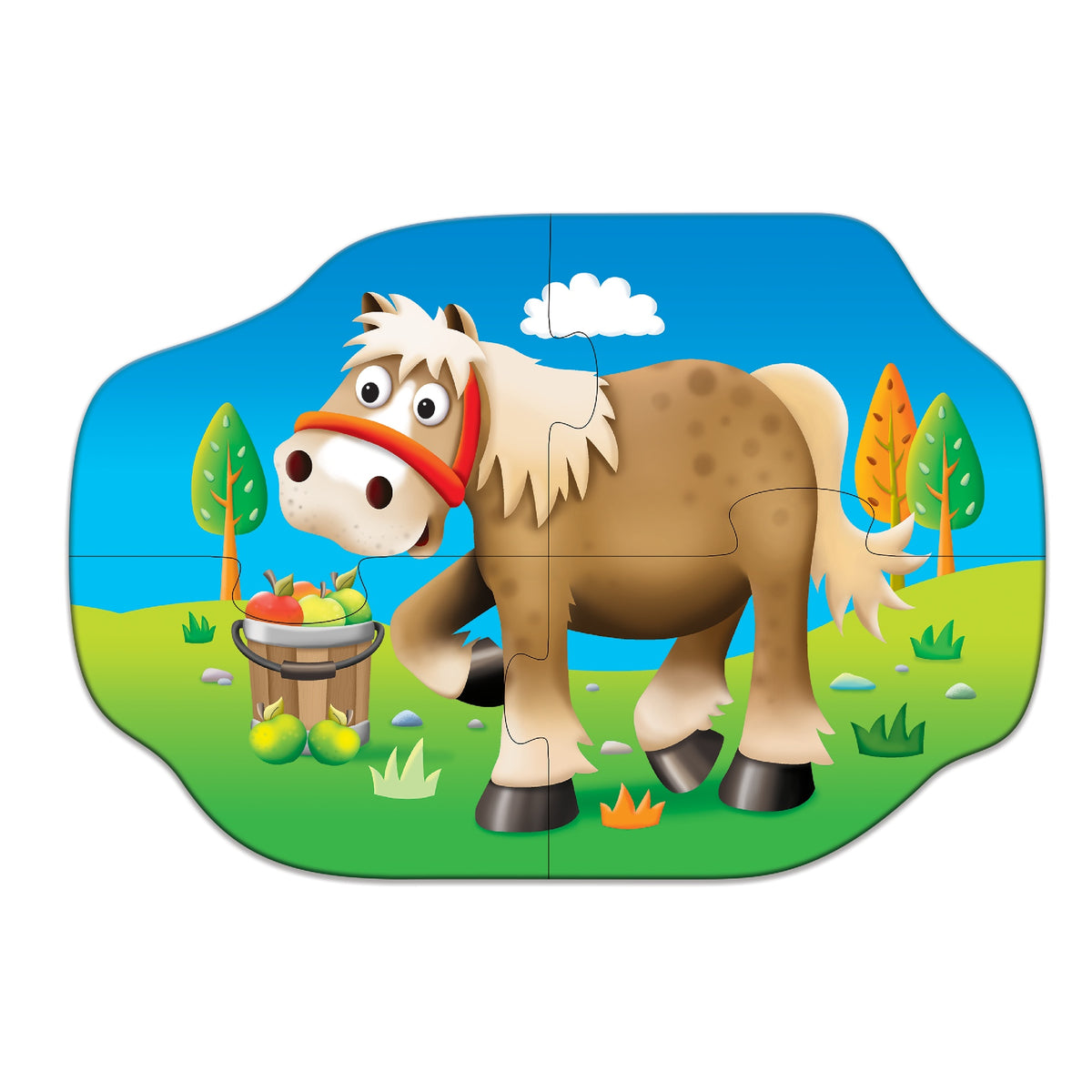 The Learning Journey My First Puzzle Set 4-in-a-Box, Farm