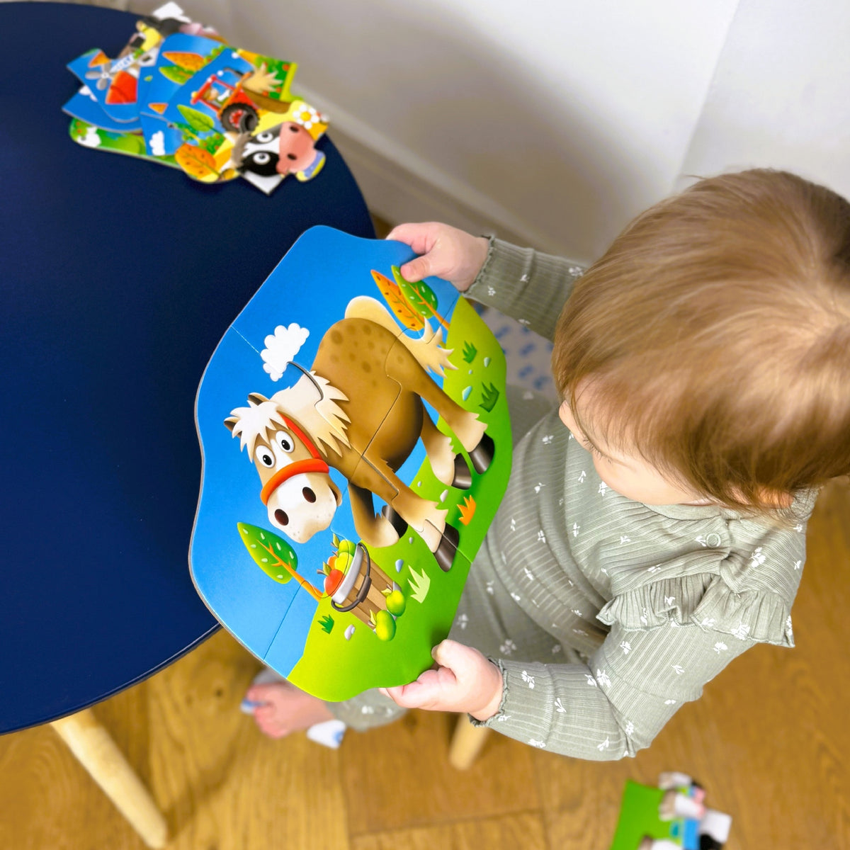 The Learning Journey My First Puzzle Set 4-in-a-Box, Farm