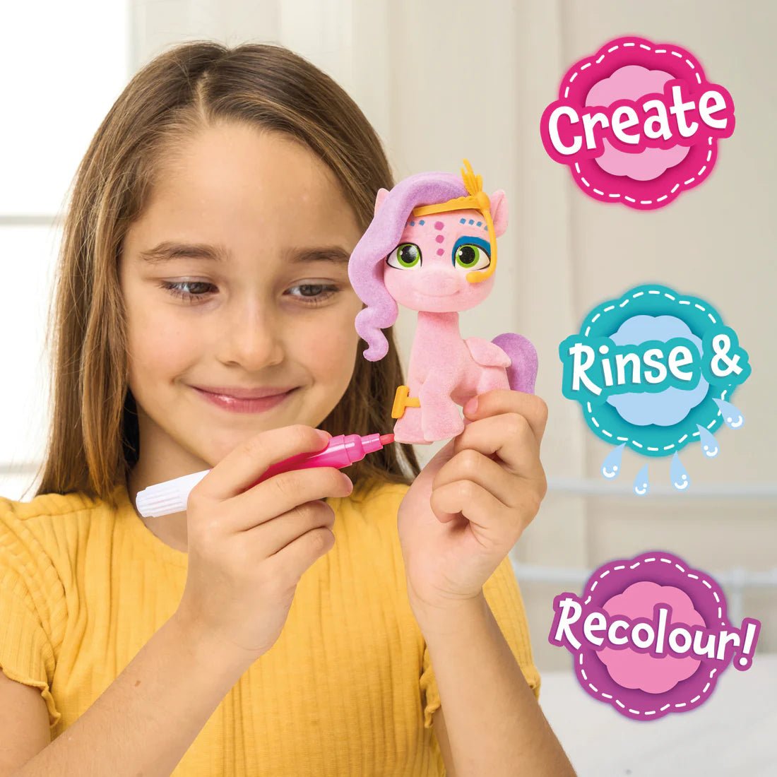 Fuzzikins My Little Pony - Pipp Petals - ART & CRAFT/MAGIC/AIRFIX - Beattys of Loughrea