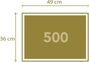 Fiat 500 - 500 Piece Jigsaw Puzzle - JIGSAWS - Beattys of Loughrea