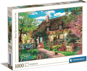 1000 Piece Jigsaw Puzzle - The Old Cottage - JIGSAWS - Beattys of Loughrea
