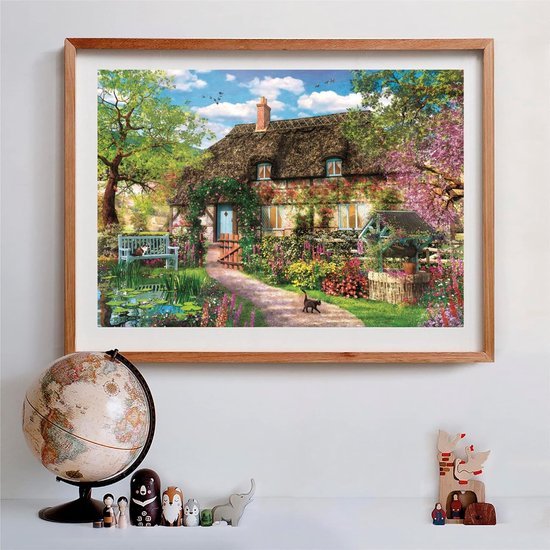 1000 Piece Jigsaw Puzzle - The Old Cottage - JIGSAWS - Beattys of Loughrea