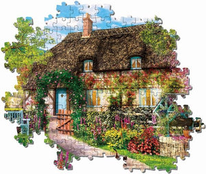 1000 Piece Jigsaw Puzzle - The Old Cottage - JIGSAWS - Beattys of Loughrea