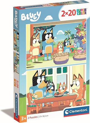 Bluey 2 x 20 Pieces Jigsaw Puzzle - Beattys of Loughrea | www.beattys.ie