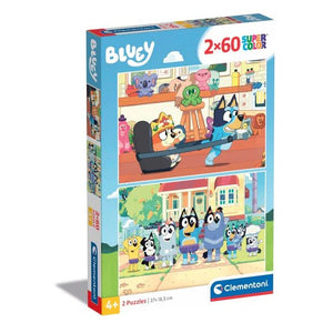 Clementoni Bluey 2 x 60 piece Puzzle - Beattys of Loughrea | www.beattys.ie