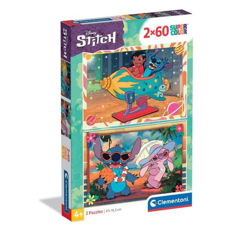Disney Stitch - 2 x 60 Piece Jigsaw Puzzle - Beattys of Loughrea | www.beattys.ie
