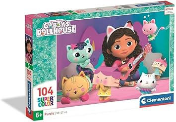 Gabby's Dollhouse Jigsaw Puzzle 104 Pieces - Beattys of Loughrea | www.beattys.ie
