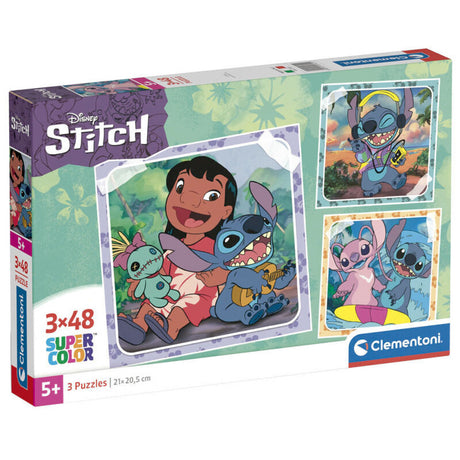 Disney Stitch 3x48 - piece Jigsaw Puzzle - JIGSAWS - Beattys of Loughrea