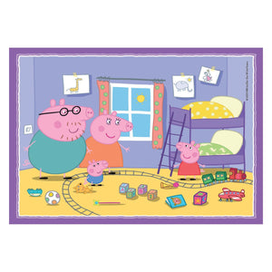 Clementoni Peppa Pig 4-In-1 Puzzle - Beattys of Loughrea | www.beattys.ie