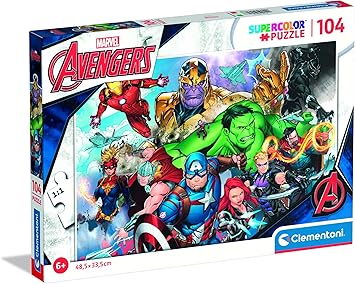 Marvel Avengers - 104 Piece Jigsaw Puzzle - JIGSAWS - Beattys of Loughrea