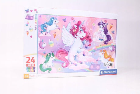 Noli Jolly Unicorns Maxi Puzzle 24 Pieces - JIGSAWS - Beattys of Loughrea