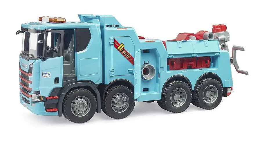 Bruder Scania Super 560R Recovery Truck with Light & Sound - FARMS/TRACTORS/BUILDING - Beattys of Loughrea