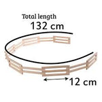 1:32 Kids Globe Wooden Corral Fence 132Cm - FARMS/TRACTORS/BUILDING - Beattys of Loughrea