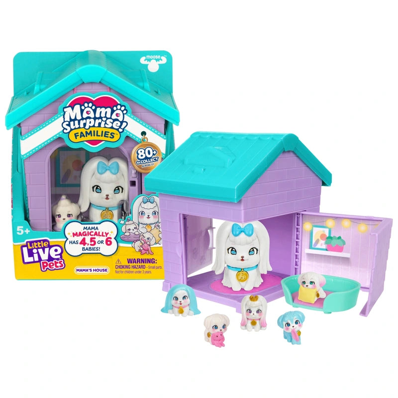 Little Live Pets Mama Surprise Families Mama's House Assorted Styles