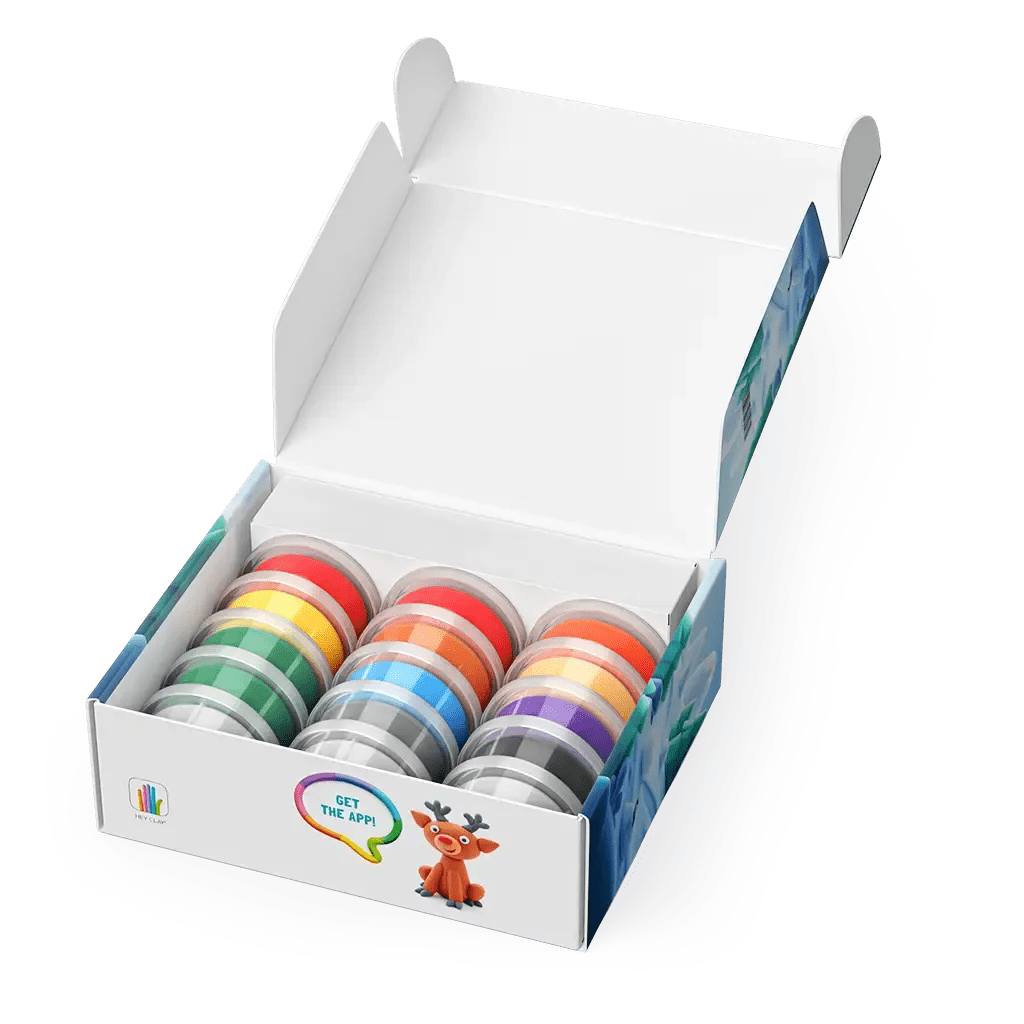 Hey Clay Winter Holiday Set. - ART & CRAFT/MAGIC/AIRFIX - Beattys of Loughrea