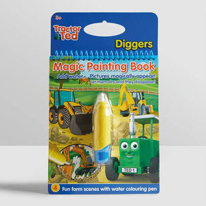 Tractor Ted Magic Painting Book - Diggers - BOOKS - Beattys of Loughrea