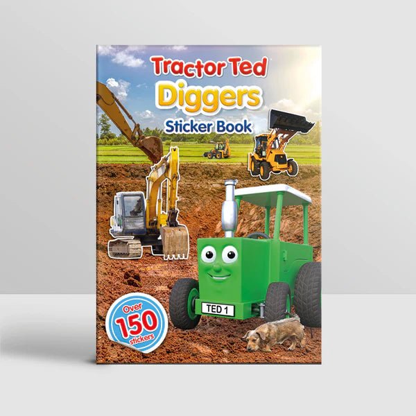 Tractor Ted Sticker Book - Diggers - BOOKS - Beattys of Loughrea