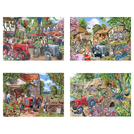 Farmers Friends - 4 X Big 250 Piece Puzzle - JIGSAWS - Beattys of Loughrea