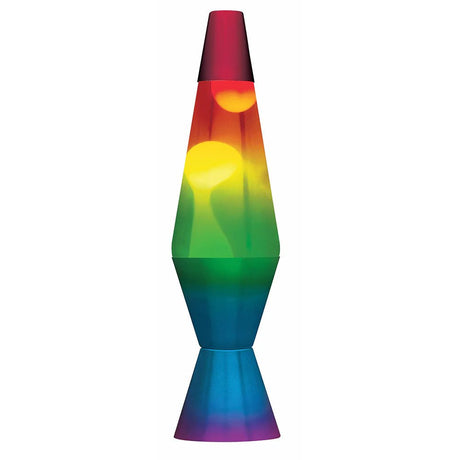 Lava Lamp Rainbow - 14.5" - ART & CRAFT/MAGIC/AIRFIX - Beattys of Loughrea