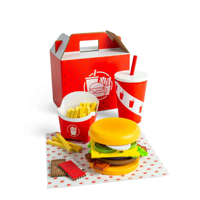 Burger And Fries Set - ROLE PLAY - Beattys of Loughrea