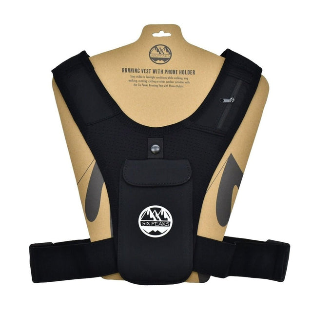 Six Peaks Running Vest with Phone Holder - EXERCISE BIKE, TREADMILL, FITNESS - Beattys of Loughrea