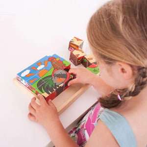 Farm Cube Puzzle - JIGSAWS - Beattys of Loughrea