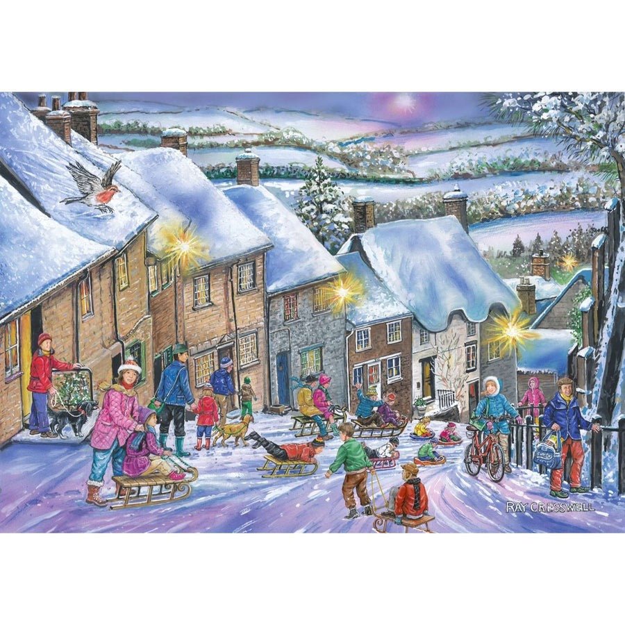 House of Puzzles Going On Gold - 1000 Piece Jigsaw Puzzle - JIGSAWS - Beattys of Loughrea