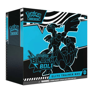 Pokémon TCG: Scarlet & Violet 10.5 - Black Bolt - Elite Trainer Box Zekrom - HALLOWEEN, PKT MONEY, JOKE - Beattys of Loughrea