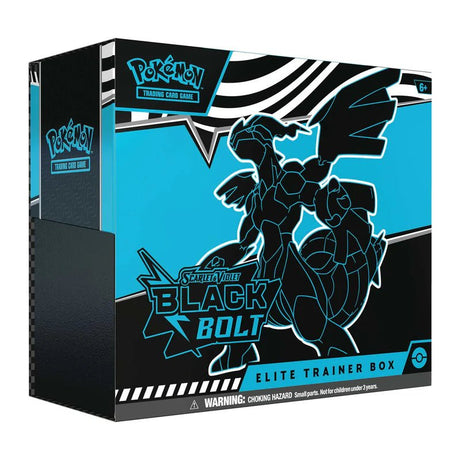 Pokémon TCG: Scarlet & Violet 10.5 - Black Bolt - Elite Trainer Box Zekrom - HALLOWEEN, PKT MONEY, JOKE - Beattys of Loughrea