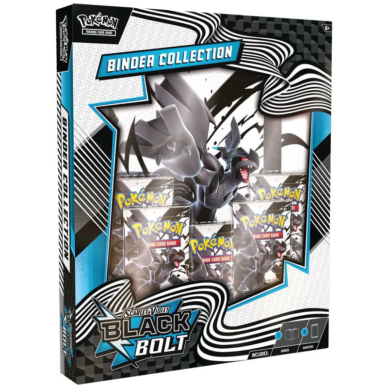 Pokémon TCG: Scarlet & Violet 10.5 - Black Bolt - Binder Collection Zekrom - HALLOWEEN, PKT MONEY, JOKE - Beattys of Loughrea