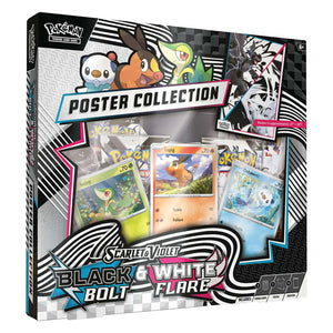 Pokémon TCG: Black Bolt & White Flare Unova Poster Collection - HALLOWEEN, PKT MONEY, JOKE - Beattys of Loughrea