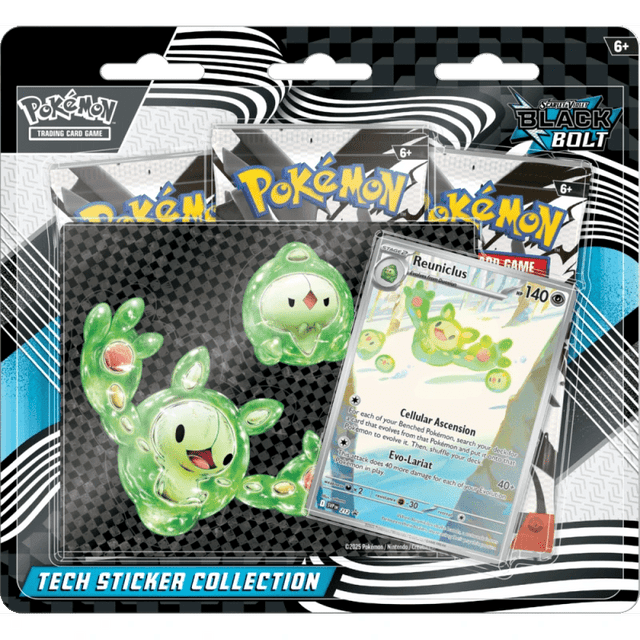 Pokémon TCG: Scarlet & Violet - White Flare - Tech Sticker - Reuniclus - HALLOWEEN, PKT MONEY, JOKE - Beattys of Loughrea