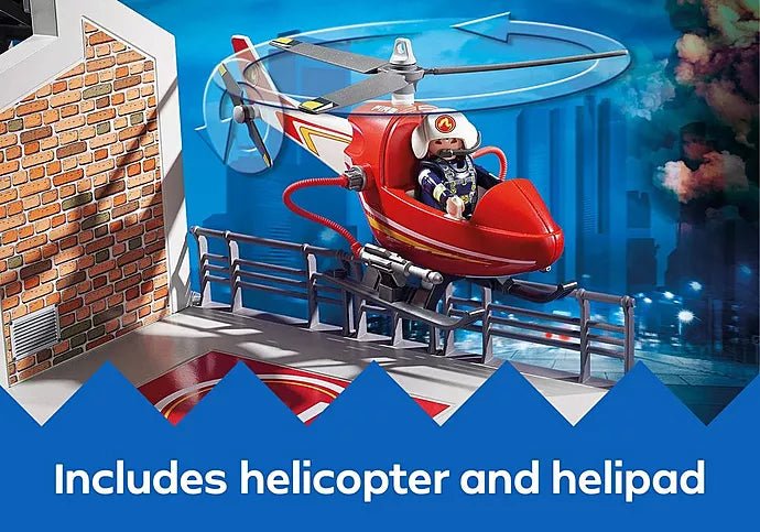 PLAYMOBIL Large Fire Station - CONSTRUCTION - LEGO/KNEX ETC - Beattys of Loughrea