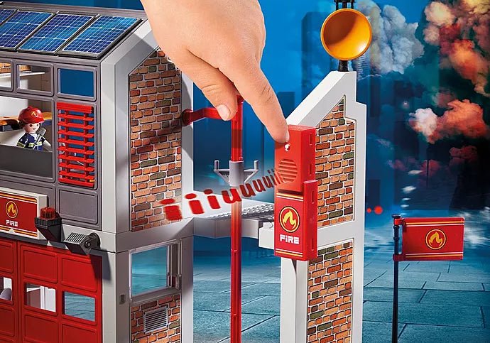PLAYMOBIL Large Fire Station - CONSTRUCTION - LEGO/KNEX ETC - Beattys of Loughrea