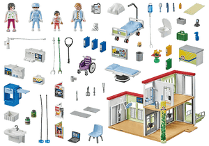 PLAYMOBIL Modern Hospital - CONSTRUCTION - LEGO/KNEX ETC - Beattys of Loughrea