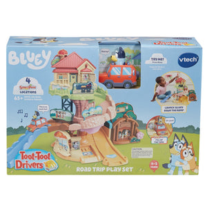 Bluey Toot - Toot Drivers Road Trip Play Set - VTECH/EDUCATIONAL - Beattys of Loughrea