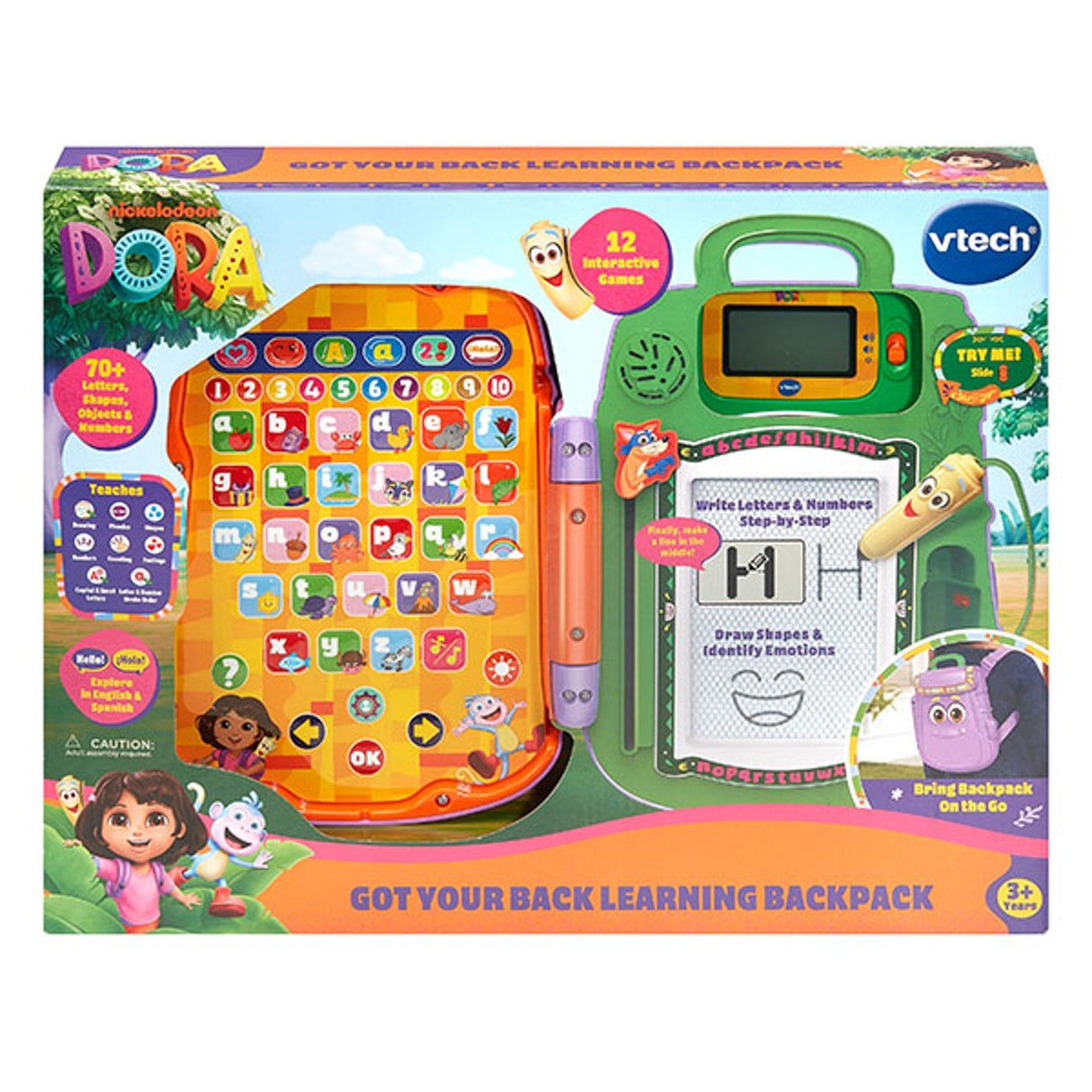 Dora: Got Your Back Learning Backpack - VTECH/EDUCATIONAL - Beattys of Loughrea
