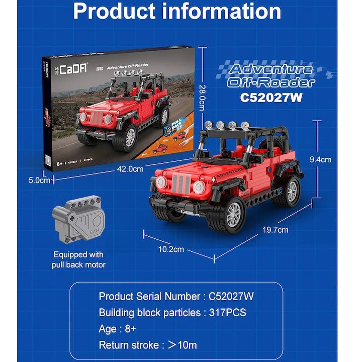 CaDa Off Road Adventurer Jeep - Beattys of Loughrea | www.beattys.ie