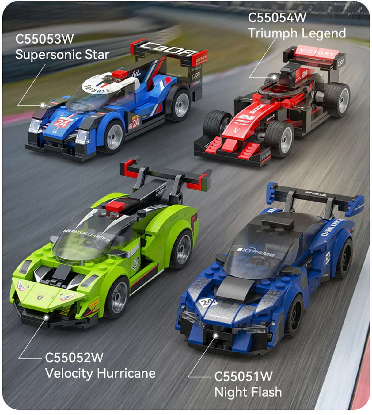 CaDA Bricks Triumph Legend - CONSTRUCTION - LEGO/KNEX ETC - Beattys of Loughrea