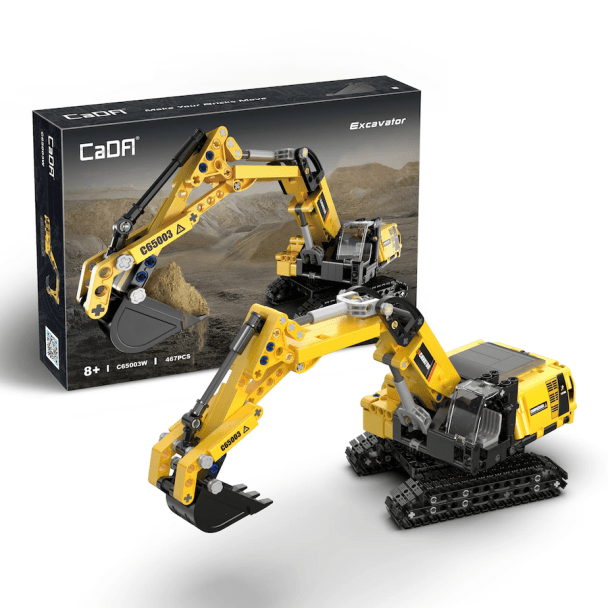 CaDA Bricks Excavator - CONSTRUCTION - LEGO/KNEX ETC - Beattys of Loughrea