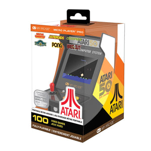 Atari Micro Player Pro 6.7" Portable Retro Arcade (100 Games in 1) - PLAYSTATION/NINTENDO/GAMEBOY/XBOX - Beattys of Loughrea