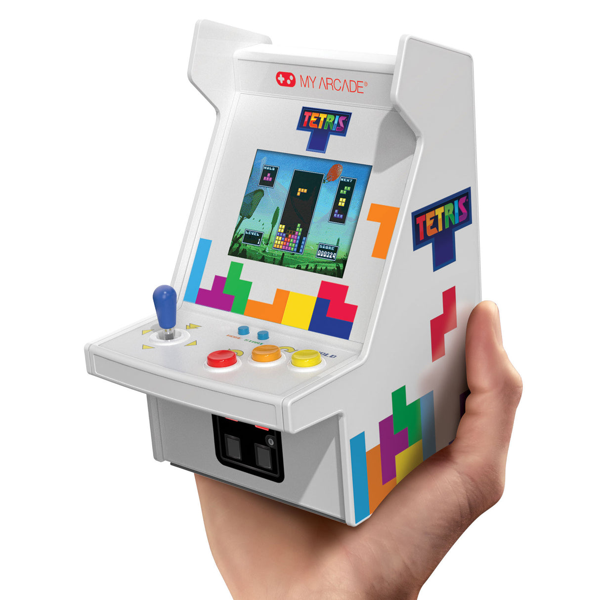 Tetris Micro Player Pro 6.7" Portable Retro Arcade - PLAYSTATION/NINTENDO/GAMEBOY/XBOX - Beattys of Loughrea