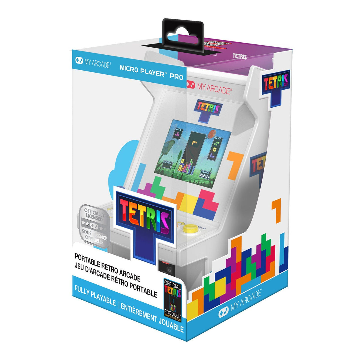Tetris Micro Player Pro 6.7" Portable Retro Arcade - PLAYSTATION/NINTENDO/GAMEBOY/XBOX - Beattys of Loughrea