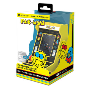 Pac - Man Nano Player Pro 4.8" Portable Retro Arcade - PLAYSTATION/NINTENDO/GAMEBOY/XBOX - Beattys of Loughrea
