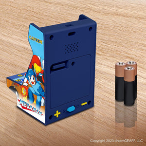 Mega Man Pico Player 3.7" Portable Retro Arcade (6 Games in 1) - PLAYSTATION/NINTENDO/GAMEBOY/XBOX - Beattys of Loughrea